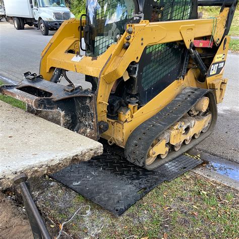 skid steer wet ground|gpm skid steer mat.